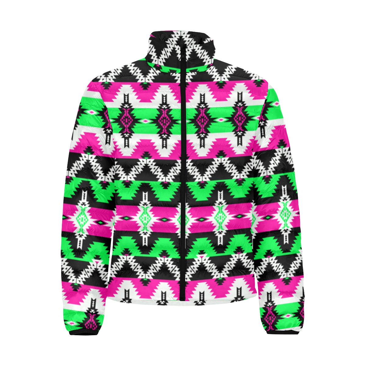 Two Spirit Ceremony Padded Jacket by 49 Dzine