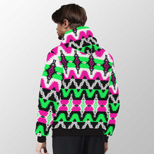 Load image into Gallery viewer, Two Spirit Ceremony Sherpa Hoodie 49 Dzine 
