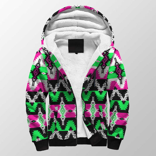 Two Spirit Ceremony Sherpa Hoodie 49 Dzine 