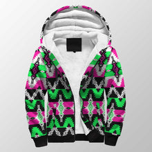 Load image into Gallery viewer, Two Spirit Ceremony Sherpa Hoodie 49 Dzine 
