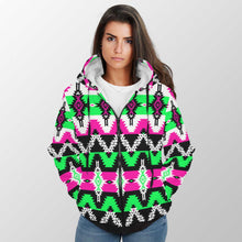 Load image into Gallery viewer, Two Spirit Ceremony Sherpa Hoodie 49 Dzine 
