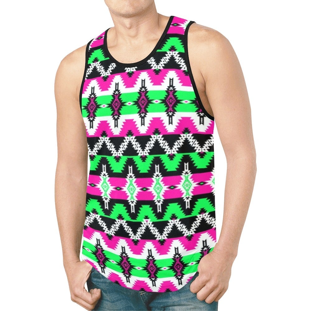 Two Spirit Ceremony Tank Top by 49 Dzine