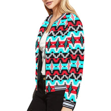 Load image into Gallery viewer, Two Spirit Dance All Over Print Bomber Jacket for Women (Model H21) All Over Print Bomber Jacket for Women (H21) e-joyer 
