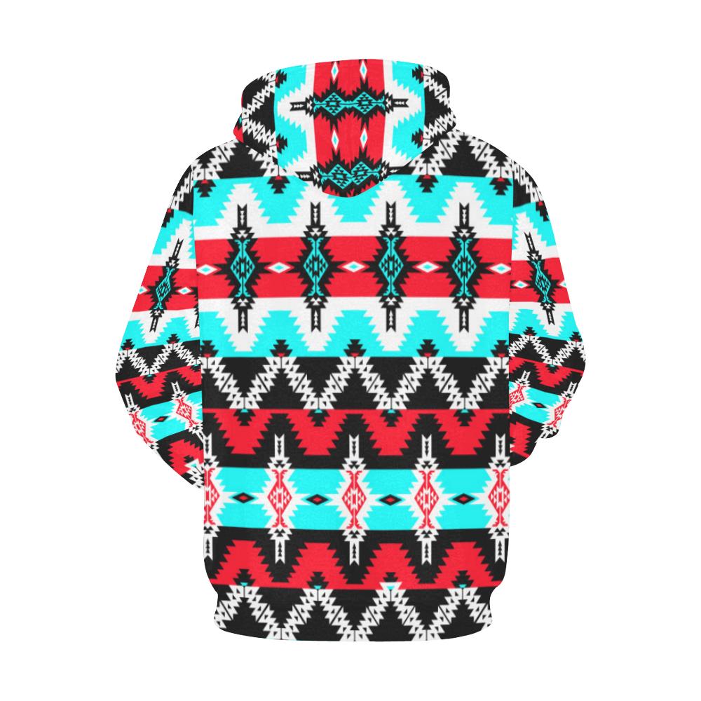 Two Spirit Dance All Over Print Hoodie for Women (USA Size) (Model H13) All Over Print Hoodie for Women (H13) e-joyer 