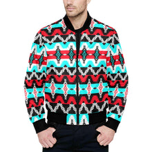 Load image into Gallery viewer, Two Spirit Dance All Over Print Quilted Bomber Jacket for Men (Model H33) All Over Print Quilted Jacket for Men (H33) e-joyer 
