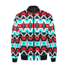 Load image into Gallery viewer, Two Spirit Dance All Over Print Quilted Bomber Jacket for Men (Model H33) All Over Print Quilted Jacket for Men (H33) e-joyer 
