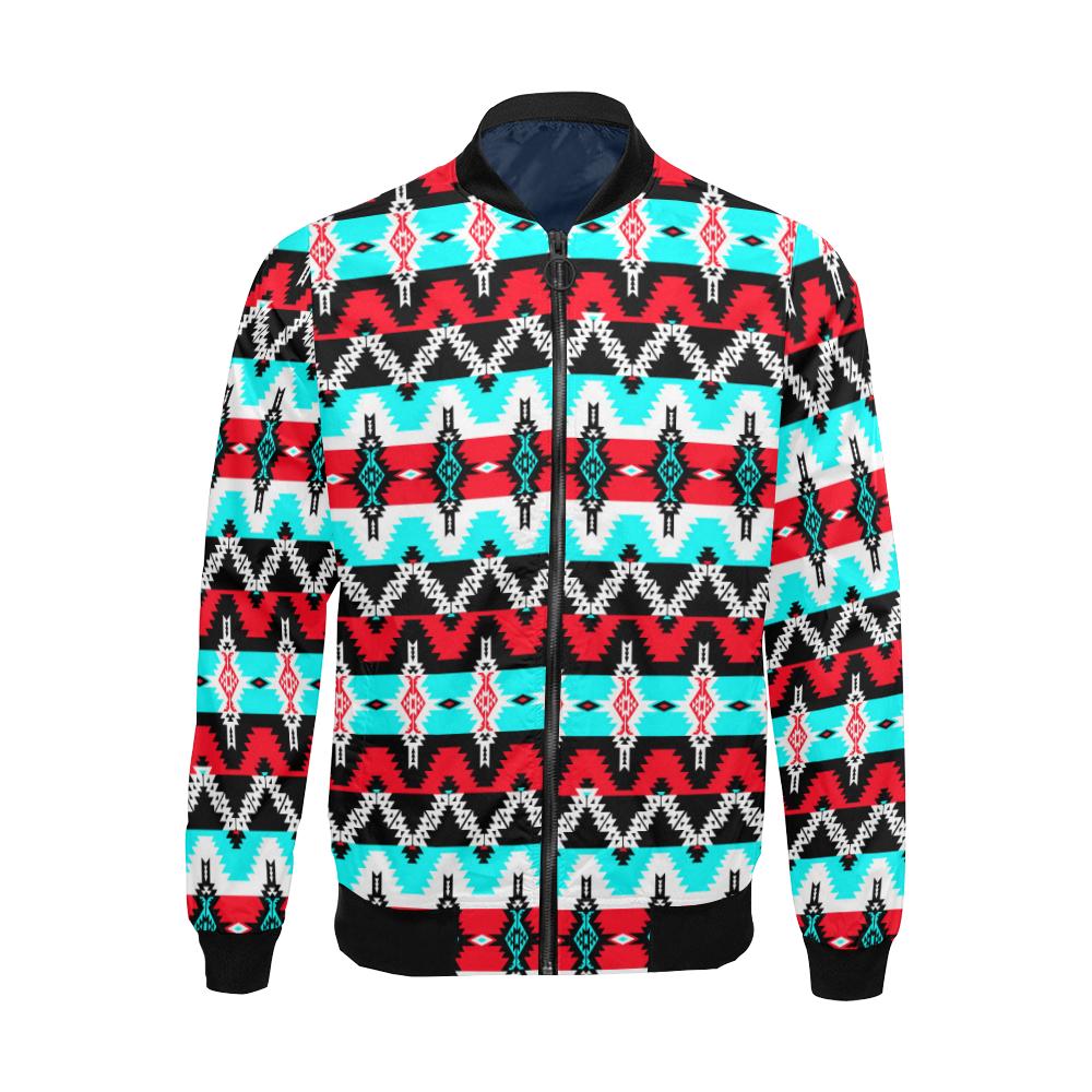 Two Spirit Dance Bomber Jacket by 49 Dzine