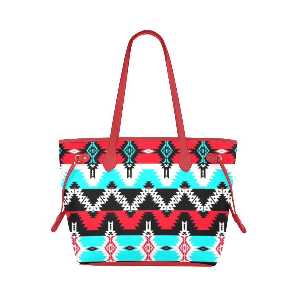 Two Spirit Dance Clover Canvas Tote Bag (Model 1661) Clover Canvas Tote Bag (1661) e-joyer 