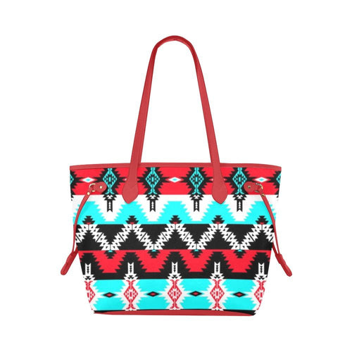 Two Spirit Dance Clover Canvas Tote Bag (Model 1661) Clover Canvas Tote Bag (1661) e-joyer 