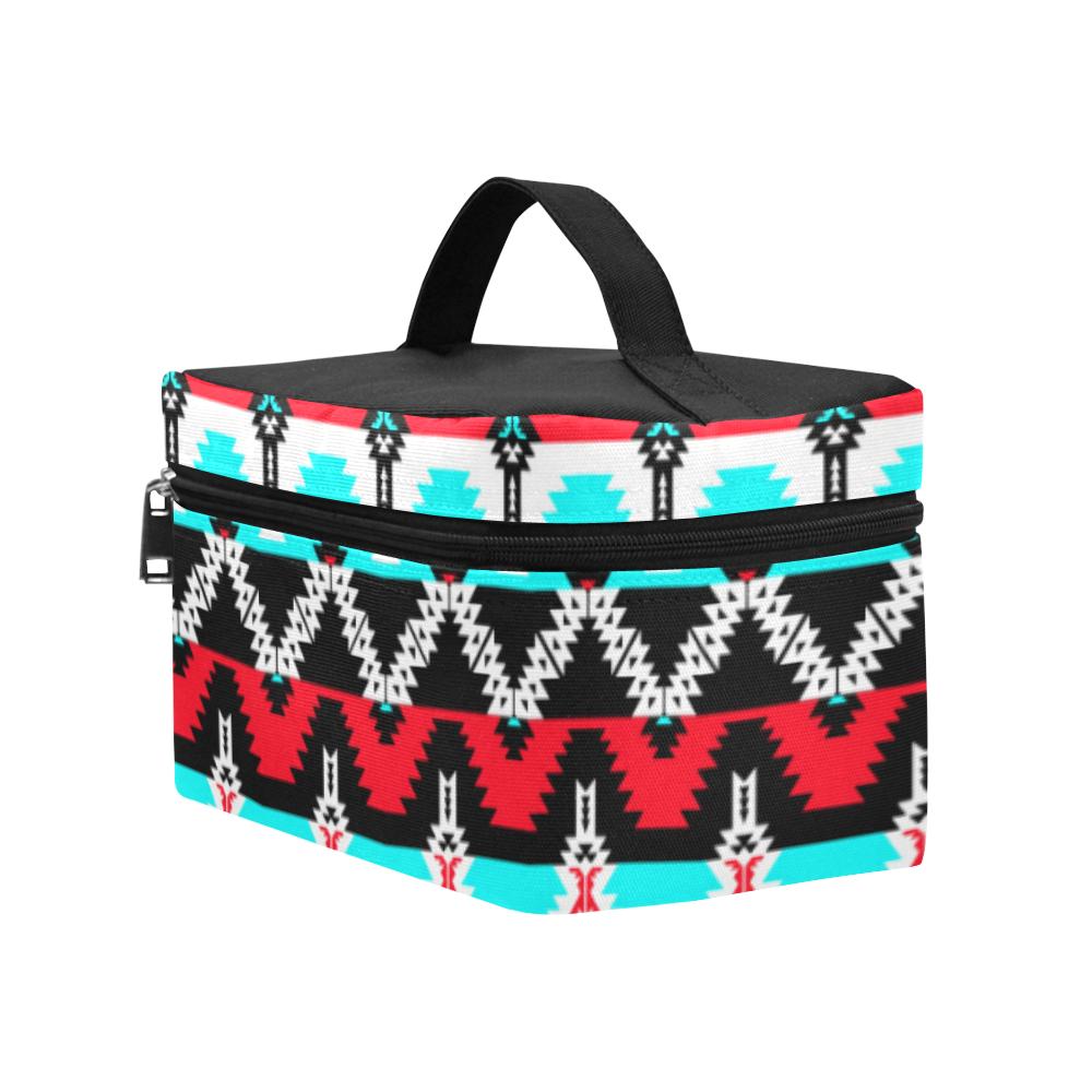 Two Spirit Dance Cosmetic Bag/Large (Model 1658) Cosmetic Bag e-joyer 