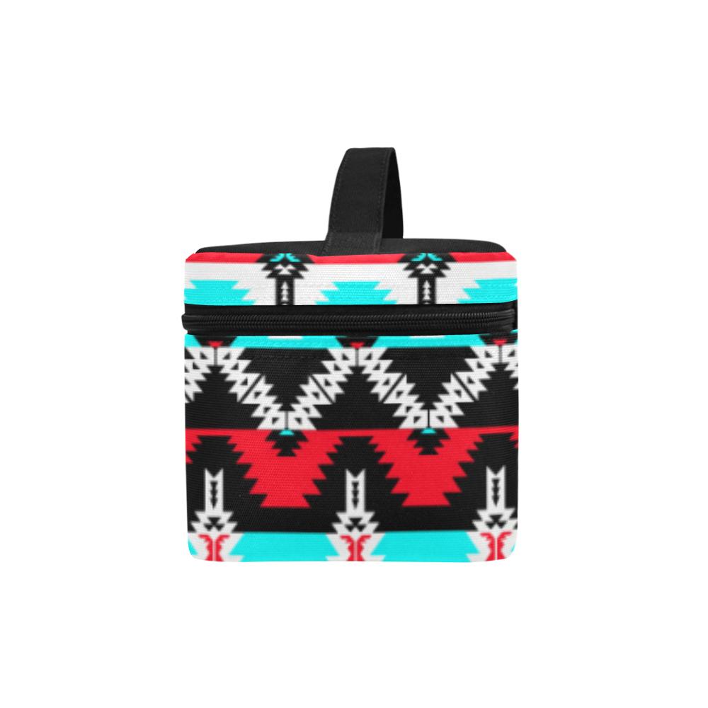 Two Spirit Dance Cosmetic Bag/Large (Model 1658) Cosmetic Bag e-joyer 