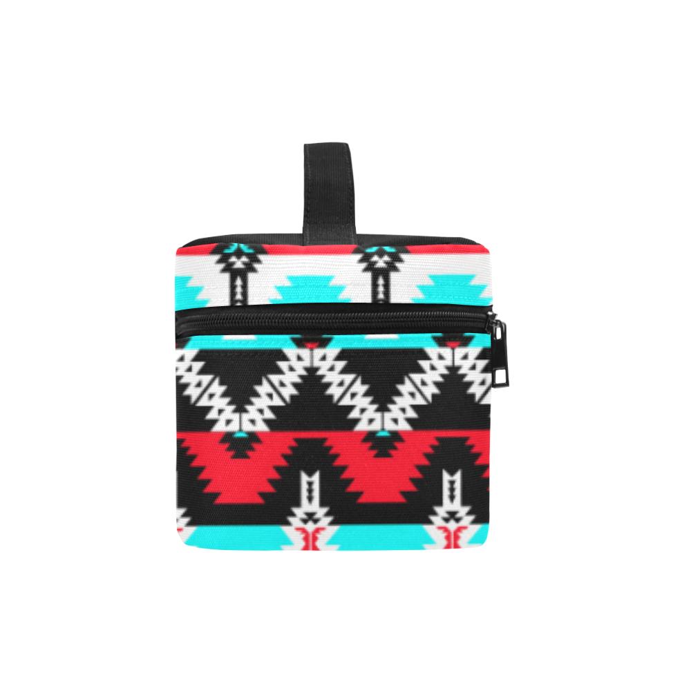 Two Spirit Dance Cosmetic Bag/Large (Model 1658) Cosmetic Bag e-joyer 