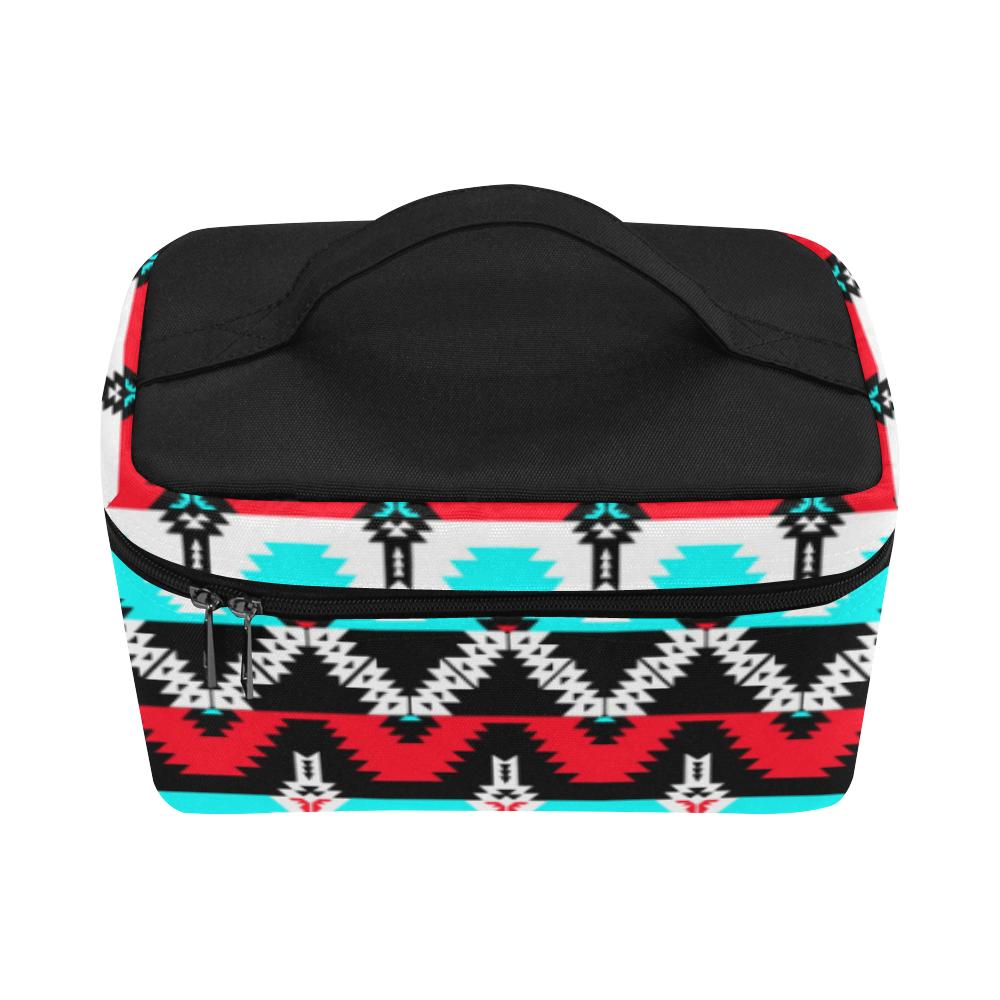 Two Spirit Dance Cosmetic Bag/Large (Model 1658) Cosmetic Bag e-joyer 