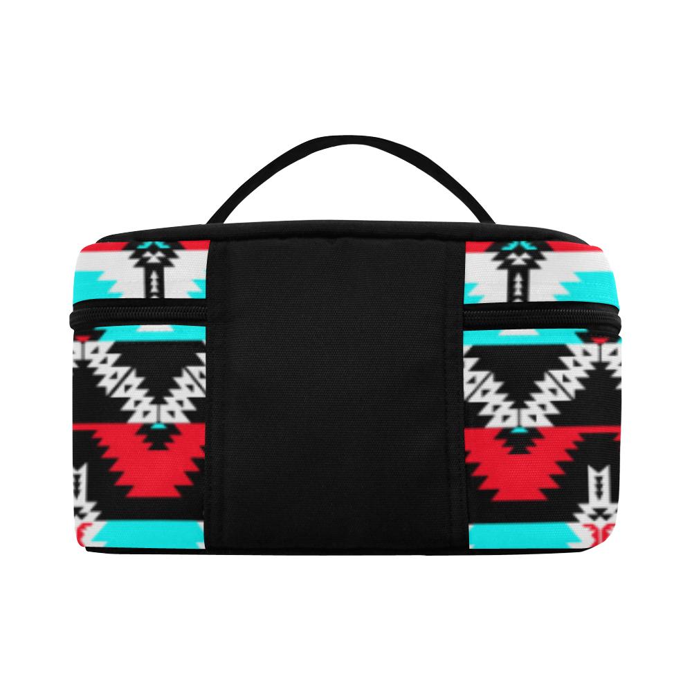 Two Spirit Dance Cosmetic Bag/Large (Model 1658) Cosmetic Bag e-joyer 