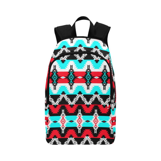 Two Spirit Dance Fabric Backpack for Adult (Model 1659) Casual Backpack for Adult (1659) e-joyer 