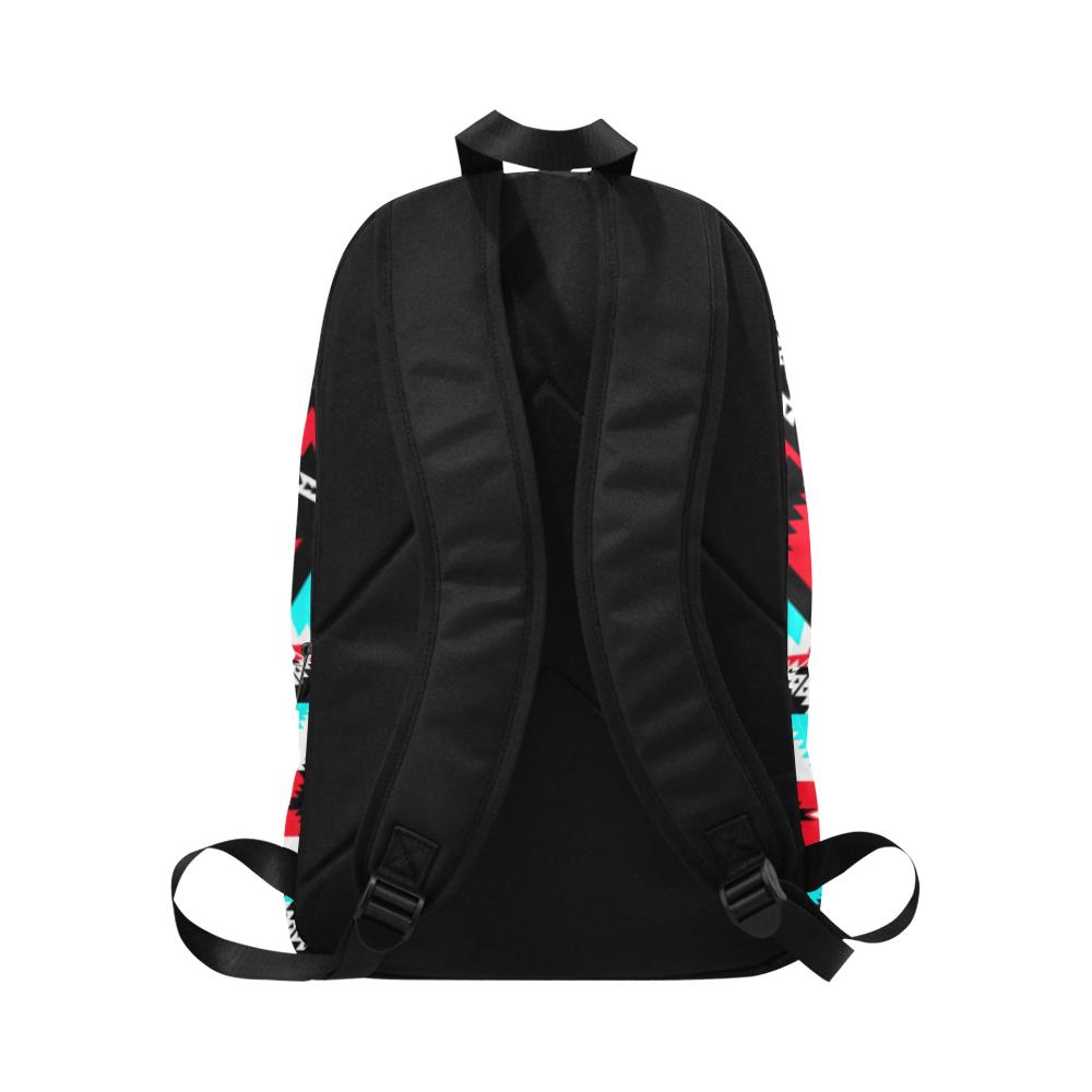 Two Spirit Dance Fabric Backpack for Adult (Model 1659) Casual Backpack for Adult (1659) e-joyer 