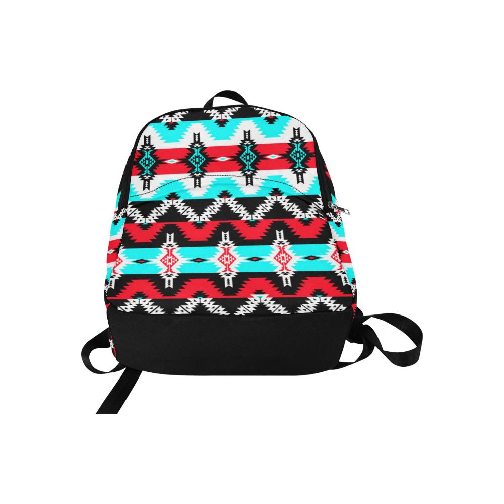 Two Spirit Dance Fabric Backpack for Adult (Model 1659) Casual Backpack for Adult (1659) e-joyer 