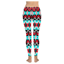 Load image into Gallery viewer, Two Spirit Dance Low Rise Leggings (Invisible Stitch) (Model L05) Low Rise Leggings (Invisible Stitch) (L05) e-joyer 
