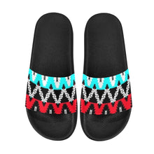 Load image into Gallery viewer, Two Spirit Dance Men&#39;s Slide Sandals (Model 057) Men&#39;s Slide Sandals (057) e-joyer 
