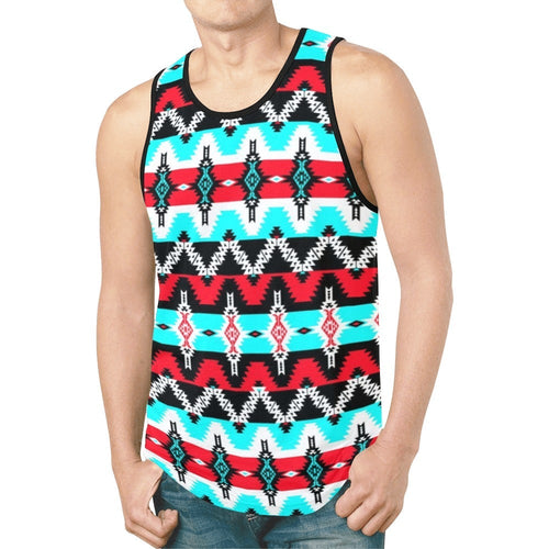 Two Spirit Dance New All Over Print Tank Top for Men (Model T46) New All Over Print Tank Top for Men (T46) e-joyer 