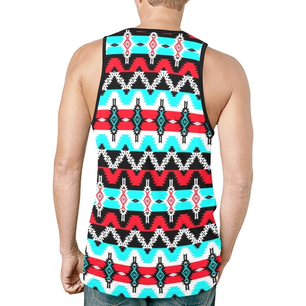 Two Spirit Dance New All Over Print Tank Top for Men (Model T46) New All Over Print Tank Top for Men (T46) e-joyer 