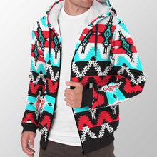 Load image into Gallery viewer, Two Spirit Dance Sherpa Hoodie 49 Dzine 
