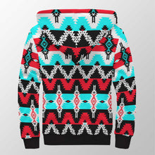 Load image into Gallery viewer, Two Spirit Dance Sherpa Hoodie 49 Dzine 
