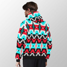 Load image into Gallery viewer, Two Spirit Dance Sherpa Hoodie 49 Dzine 
