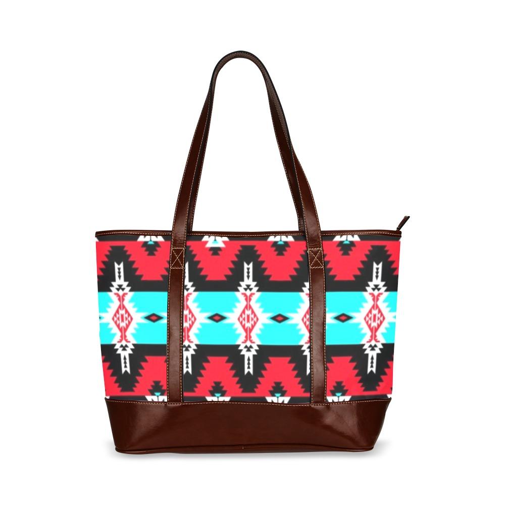 Two Spirit Dance Tote Handbag (Model 1642) handbag e-joyer 