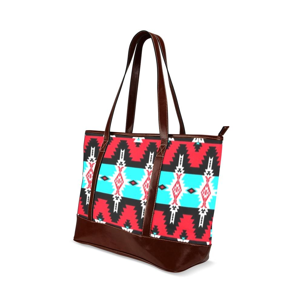 Two Spirit Dance Tote Handbag (Model 1642) handbag e-joyer 