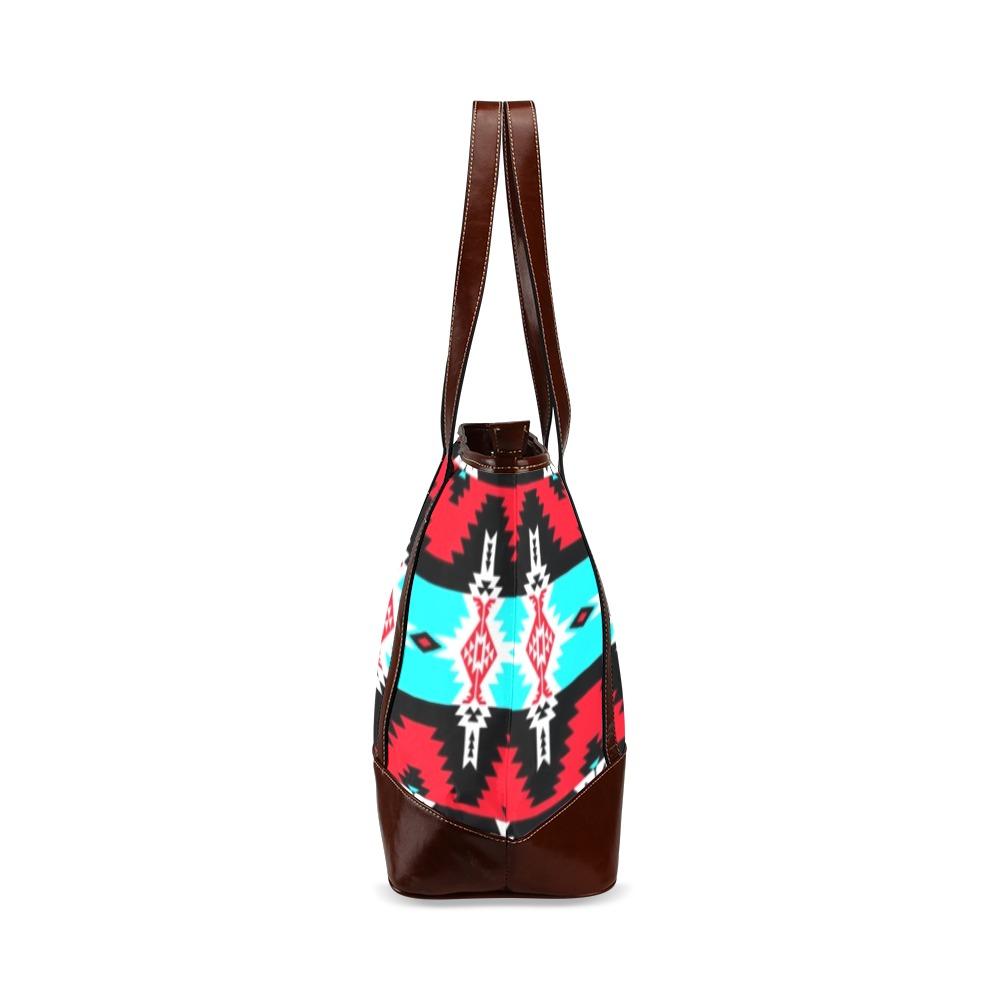 Two Spirit Dance Tote Handbag (Model 1642) handbag e-joyer 