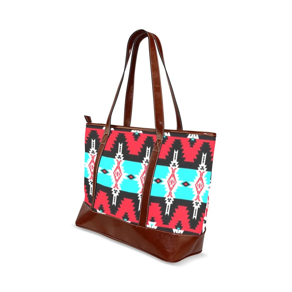 Two Spirit Dance Tote Handbag (Model 1642) handbag e-joyer 