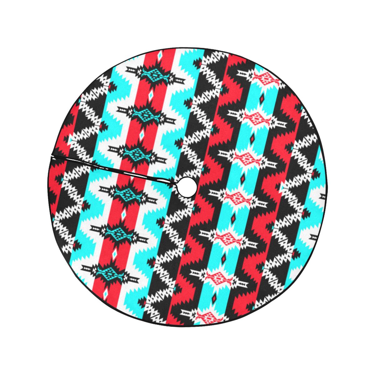 Two Spirit Dance Tree Skirt by 49 Dzine