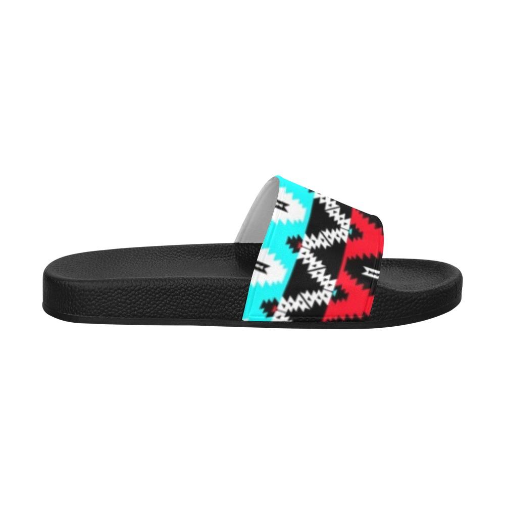 Two Spirit Dance Women's Slide Sandals (Model 057) Women's Slide Sandals (057) e-joyer 