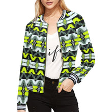 Load image into Gallery viewer, Two Spirit Medicine All Over Print Bomber Jacket for Women (Model H21) All Over Print Bomber Jacket for Women (H21) e-joyer 
