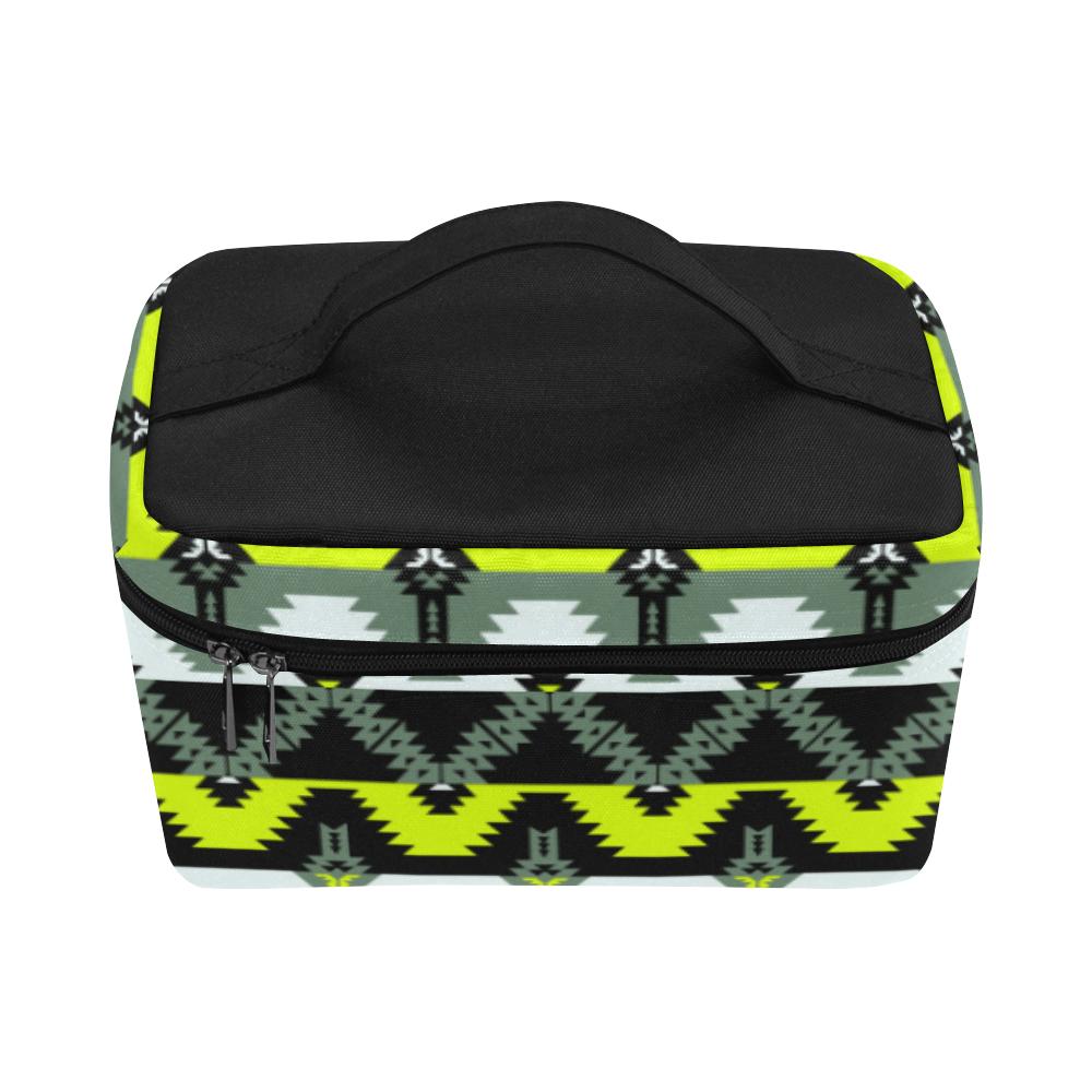 Two Spirit Medicine Cosmetic Bag/Large (Model 1658) Cosmetic Bag e-joyer 