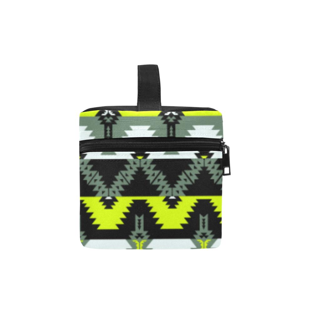 Two Spirit Medicine Cosmetic Bag/Large (Model 1658) Cosmetic Bag e-joyer 