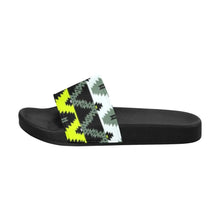 Load image into Gallery viewer, Two Spirit Medicine Men&#39;s Slide Sandals (Model 057) Men&#39;s Slide Sandals (057) e-joyer 
