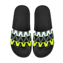 Load image into Gallery viewer, Two Spirit Medicine Men&#39;s Slide Sandals (Model 057) Men&#39;s Slide Sandals (057) e-joyer 
