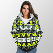 Load image into Gallery viewer, Two Spirit Medicine Sherpa Hoodie 49 Dzine 
