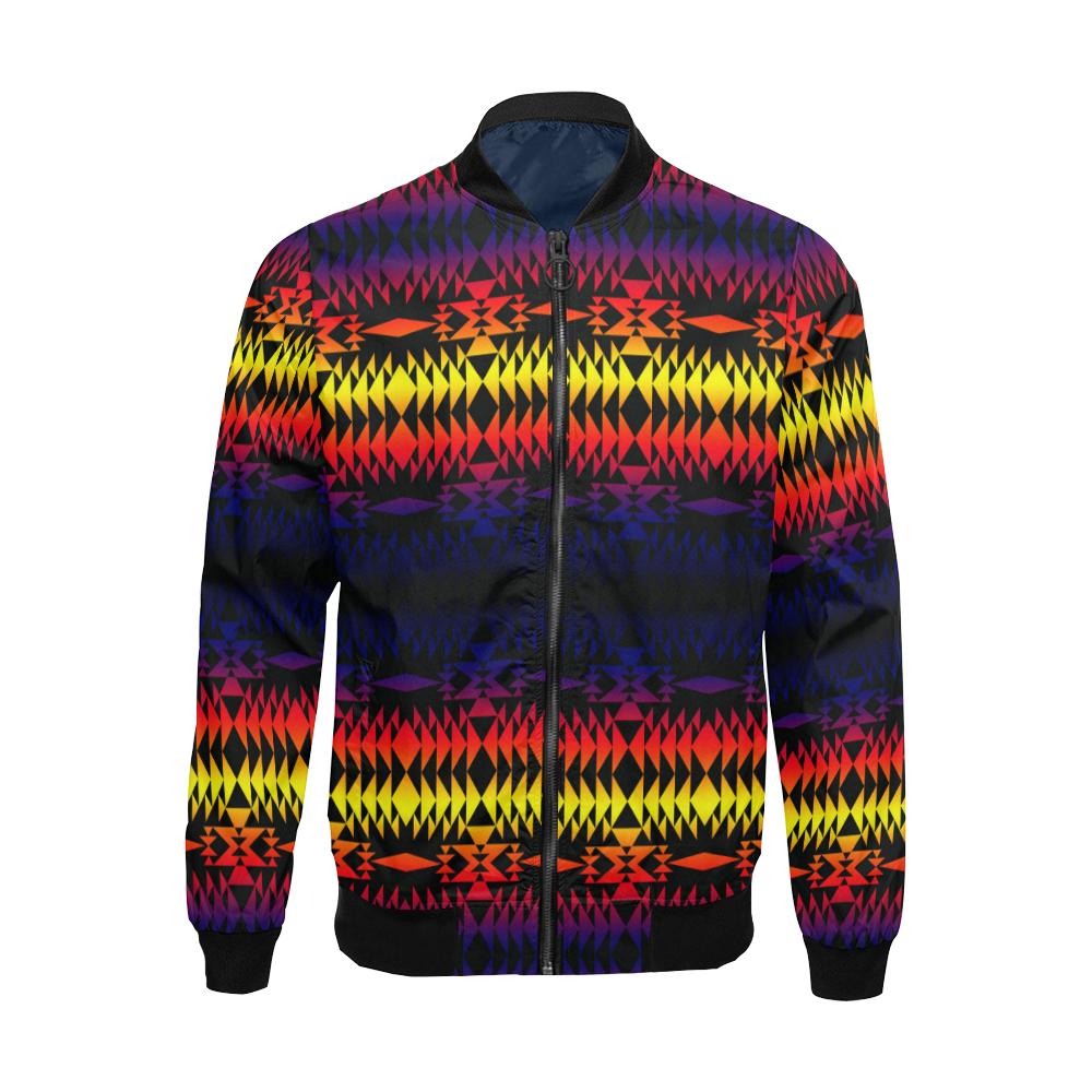 Two Worlds Apart All Over Print Bomber Jacket for Men (Model H19) All Over Print Bomber Jacket for Men (H19) e-joyer 