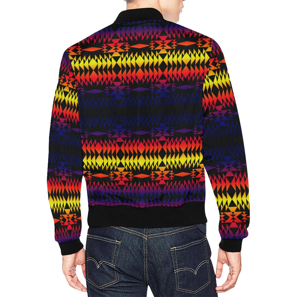 Two Worlds Apart All Over Print Bomber Jacket for Men (Model H19) All Over Print Bomber Jacket for Men (H19) e-joyer 