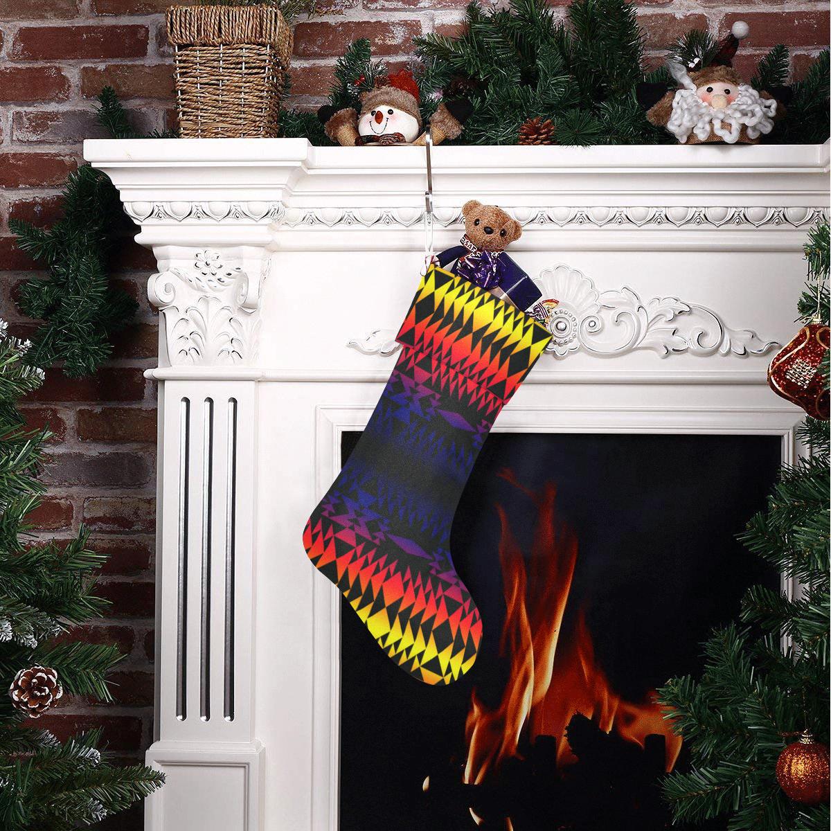 Two Worlds Apart Christmas Stocking Christmas Stocking e-joyer 