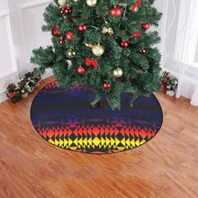 Load image into Gallery viewer, Two Worlds Apart Christmas Tree Skirt 47&quot; x 47&quot; Christmas Tree Skirt e-joyer 
