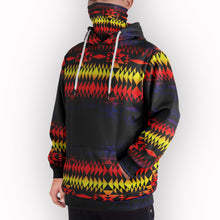 Load image into Gallery viewer, Two Worlds Apart Hoodie with Face Cover 49 Dzine 
