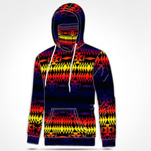 Load image into Gallery viewer, Two Worlds Apart Hoodie with Face Cover 49 Dzine 
