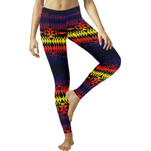 Load image into Gallery viewer, Two Worlds Apart Low Rise Leggings (Invisible Stitch) (Model L05) Low Rise Leggings (Invisible Stitch) (L05) e-joyer 
