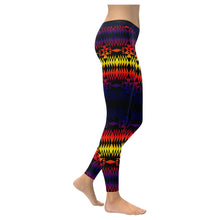 Load image into Gallery viewer, Two Worlds Apart Low Rise Leggings (Invisible Stitch) (Model L05) Low Rise Leggings (Invisible Stitch) (L05) e-joyer 
