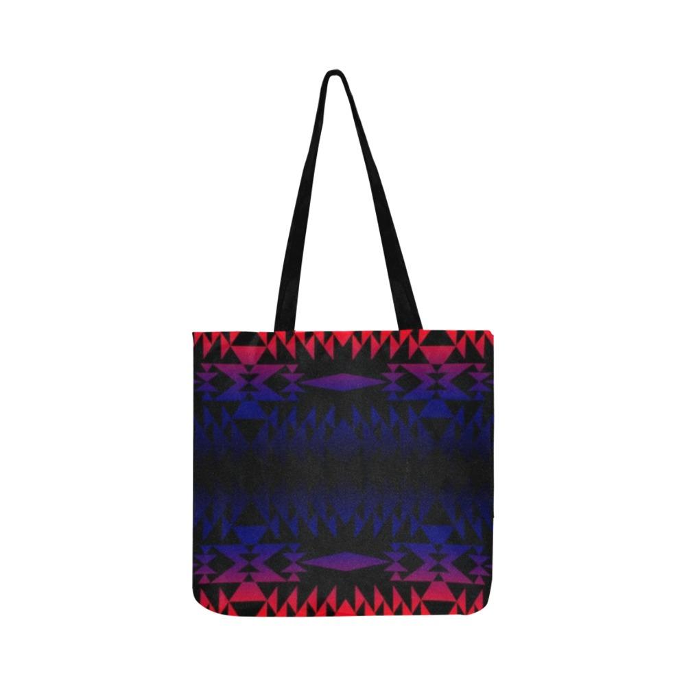 Two Worlds Apart Reusable Shopping Bag Model 1660 (Two sides) Shopping Tote Bag (1660) e-joyer 