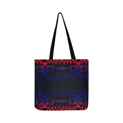 Two Worlds Apart Reusable Shopping Bag Model 1660 (Two sides) Shopping Tote Bag (1660) e-joyer 